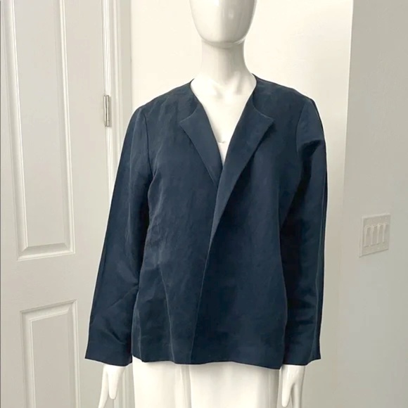 NEW!!!Linen Silk Blended Jacket